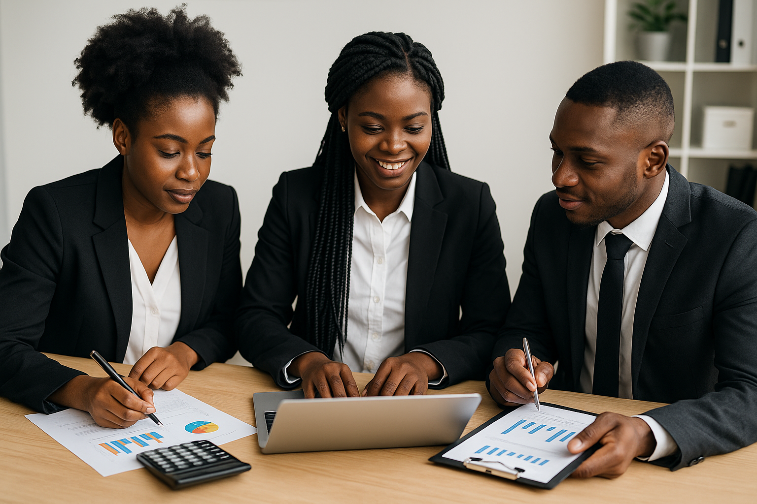 Professional accounting team